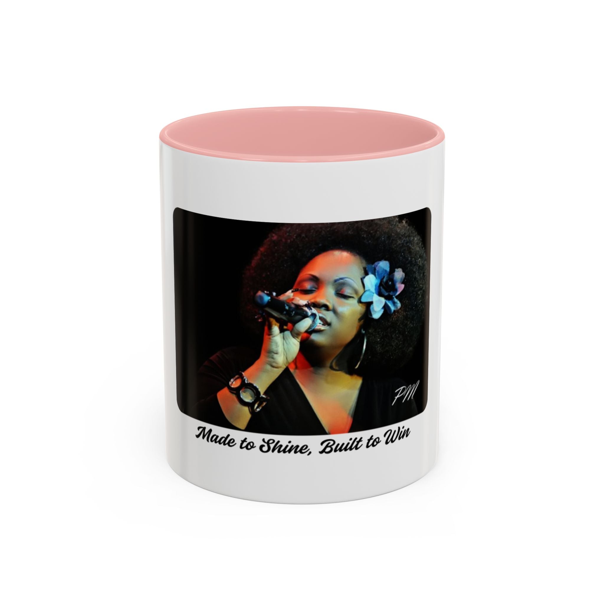 Inspiring Coffee Mug, Motivational Ceramic Mug, 'Made to Shine, Built to Win' Cup, Empowering Drinkware Gift, The Ameya Taylor Experience